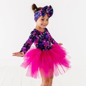 Bums & Roses 4T Tutu Dress NWT, headband included
